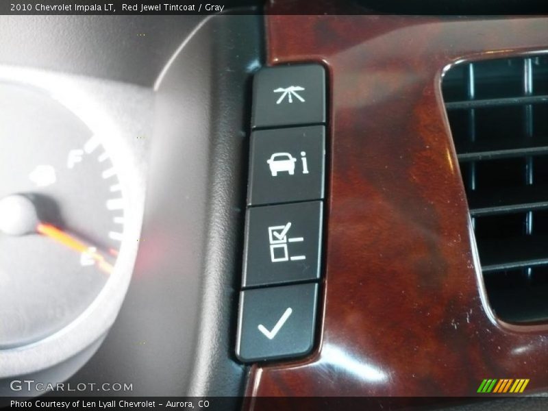 Red Jewel Tintcoat / Gray 2010 Chevrolet Impala LT