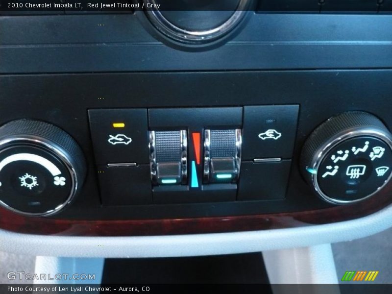 Red Jewel Tintcoat / Gray 2010 Chevrolet Impala LT