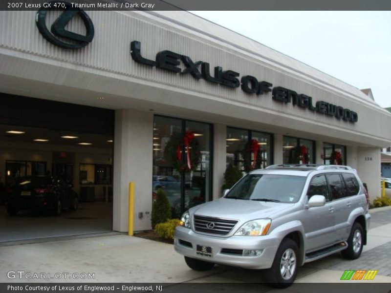 Titanium Metallic / Dark Gray 2007 Lexus GX 470