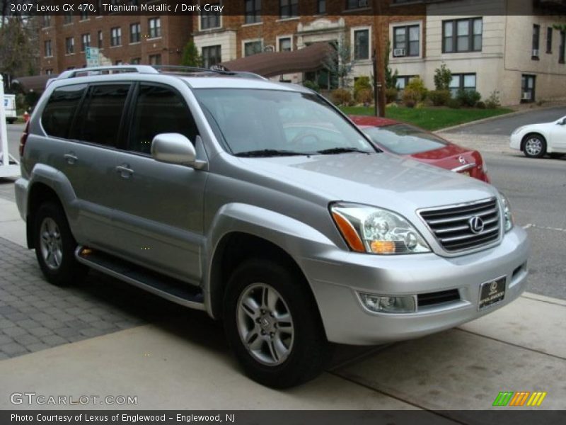 Titanium Metallic / Dark Gray 2007 Lexus GX 470