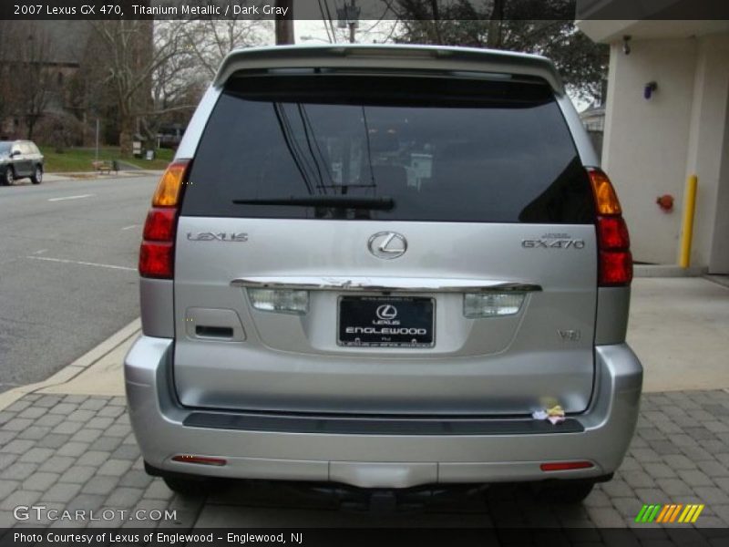 Titanium Metallic / Dark Gray 2007 Lexus GX 470