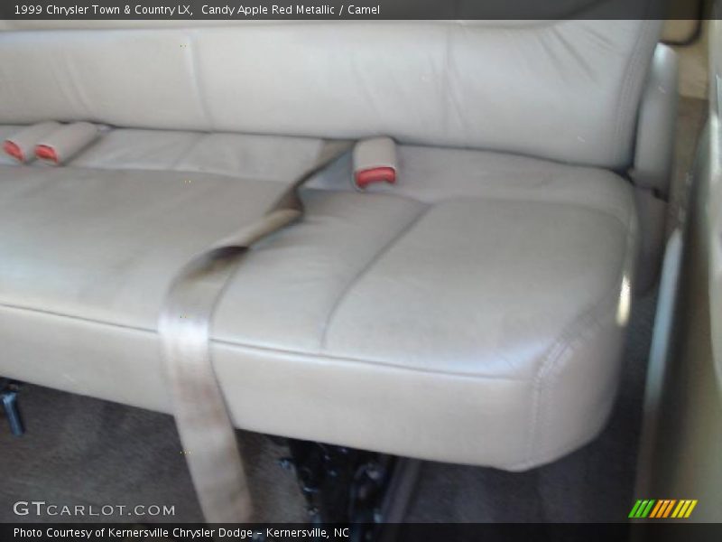 Candy Apple Red Metallic / Camel 1999 Chrysler Town & Country LX