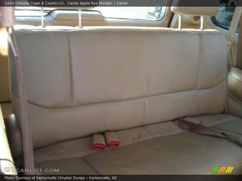 Candy Apple Red Metallic / Camel 1999 Chrysler Town & Country LX