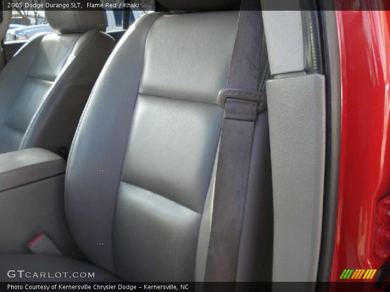 Flame Red / Khaki 2005 Dodge Durango SLT