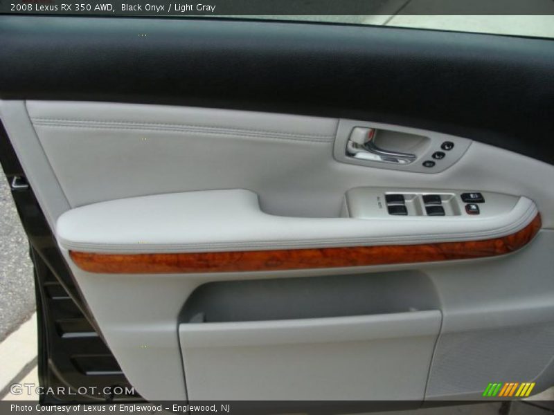 Black Onyx / Light Gray 2008 Lexus RX 350 AWD