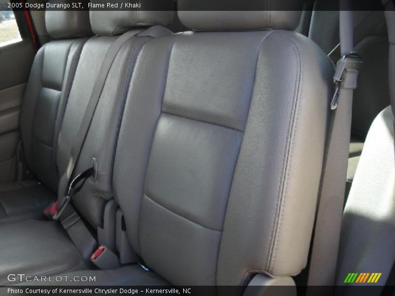 Flame Red / Khaki 2005 Dodge Durango SLT
