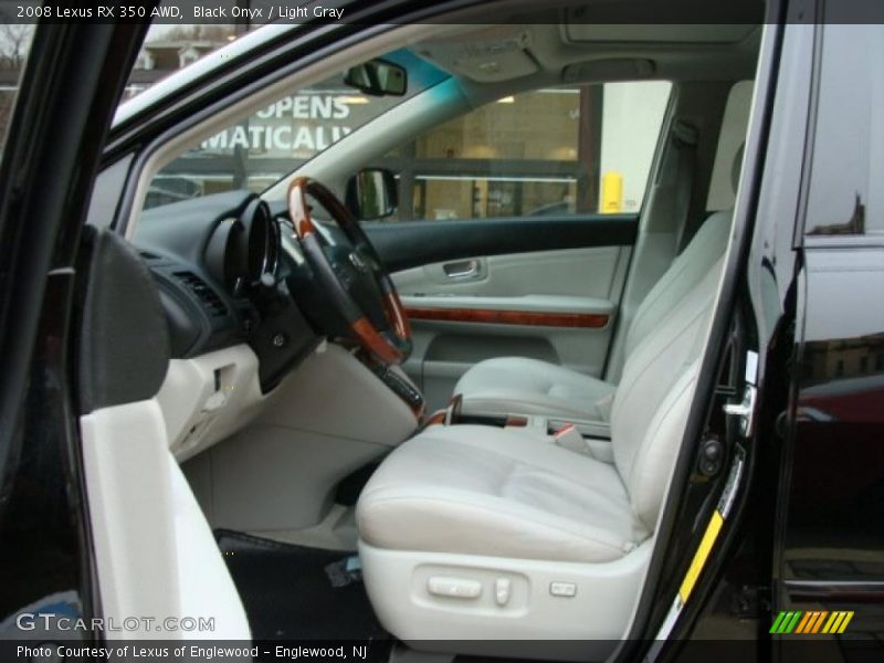Black Onyx / Light Gray 2008 Lexus RX 350 AWD