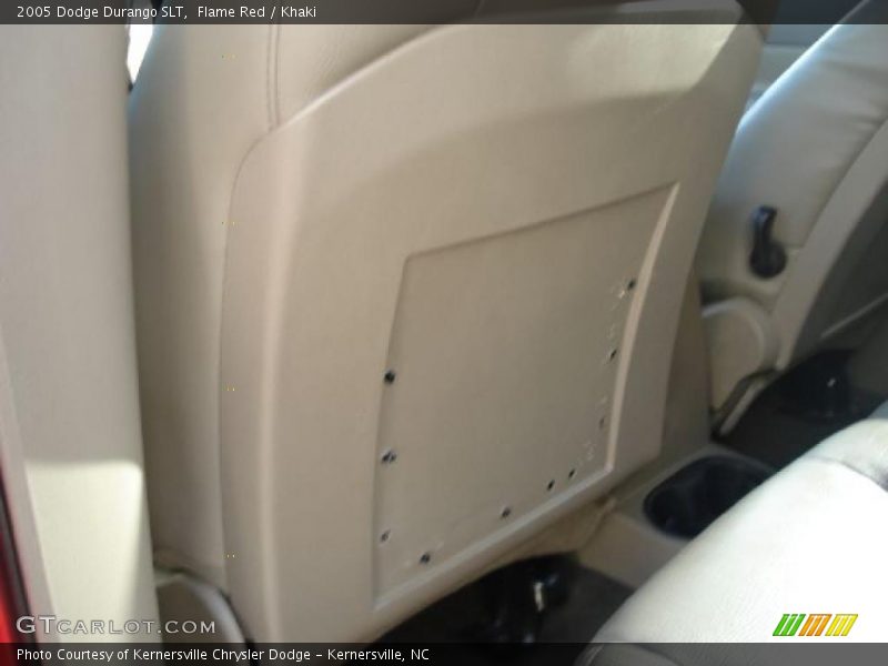 Flame Red / Khaki 2005 Dodge Durango SLT