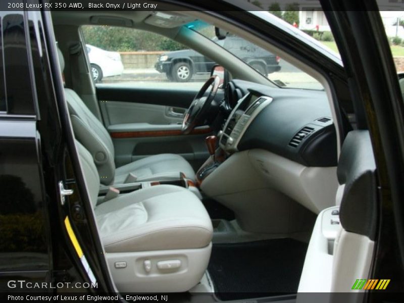 Black Onyx / Light Gray 2008 Lexus RX 350 AWD