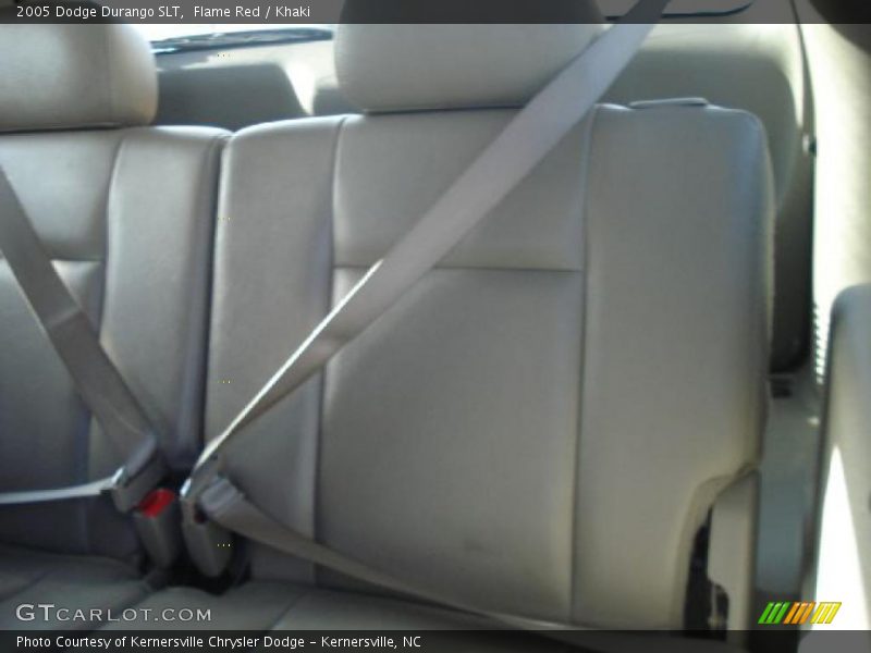 Flame Red / Khaki 2005 Dodge Durango SLT