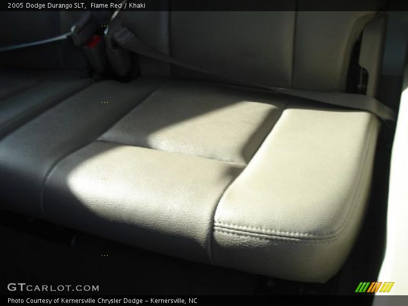 Flame Red / Khaki 2005 Dodge Durango SLT
