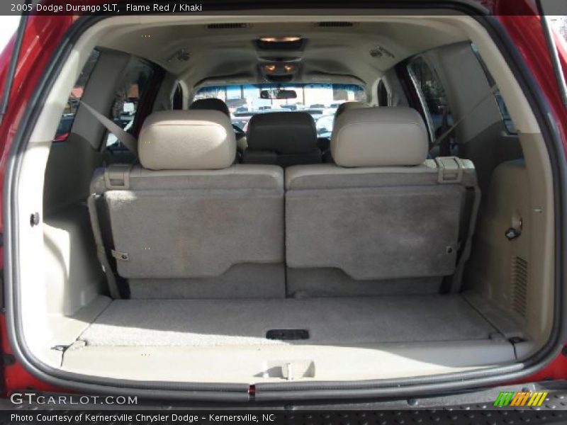 Flame Red / Khaki 2005 Dodge Durango SLT