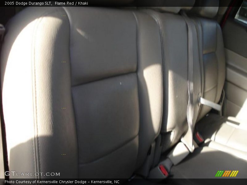 Flame Red / Khaki 2005 Dodge Durango SLT