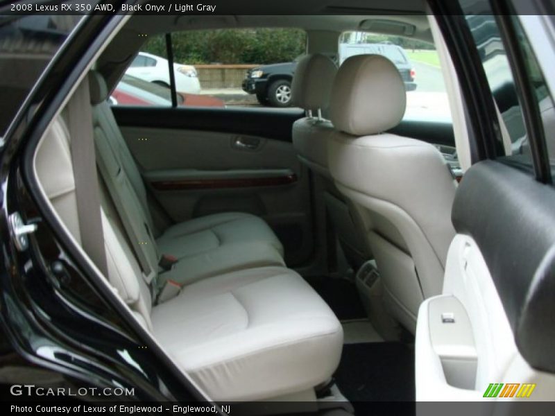 Black Onyx / Light Gray 2008 Lexus RX 350 AWD
