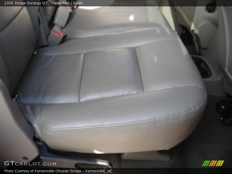Flame Red / Khaki 2005 Dodge Durango SLT