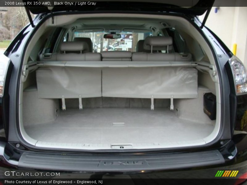 Black Onyx / Light Gray 2008 Lexus RX 350 AWD
