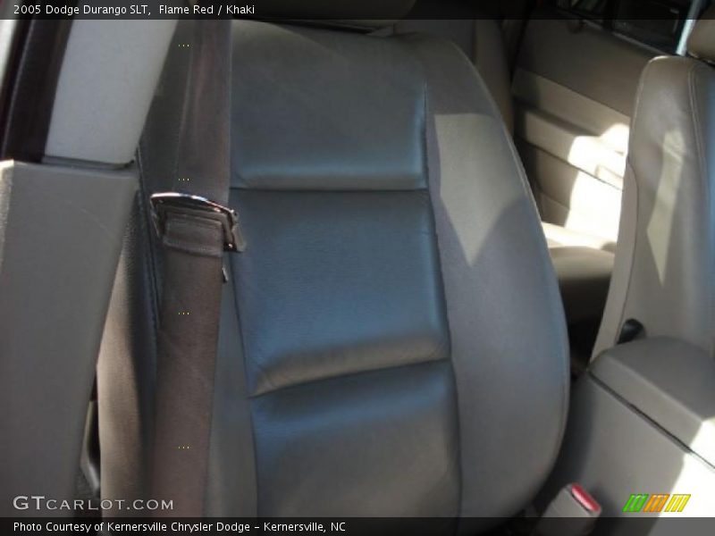 Flame Red / Khaki 2005 Dodge Durango SLT