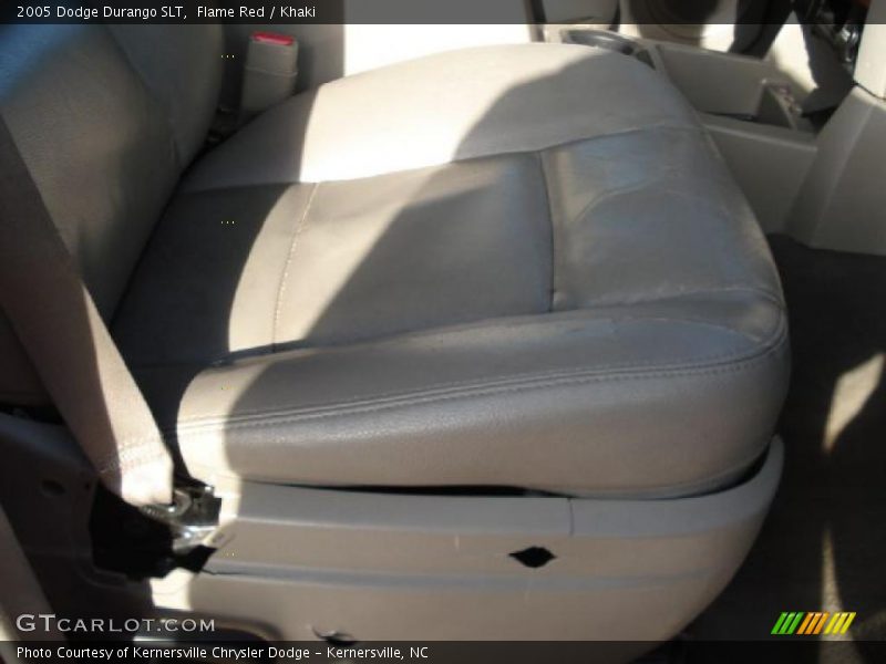 Flame Red / Khaki 2005 Dodge Durango SLT