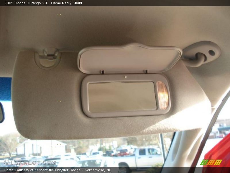 Flame Red / Khaki 2005 Dodge Durango SLT