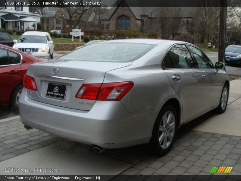 Tungsten Silver Pearl / Light Gray 2009 Lexus ES 350