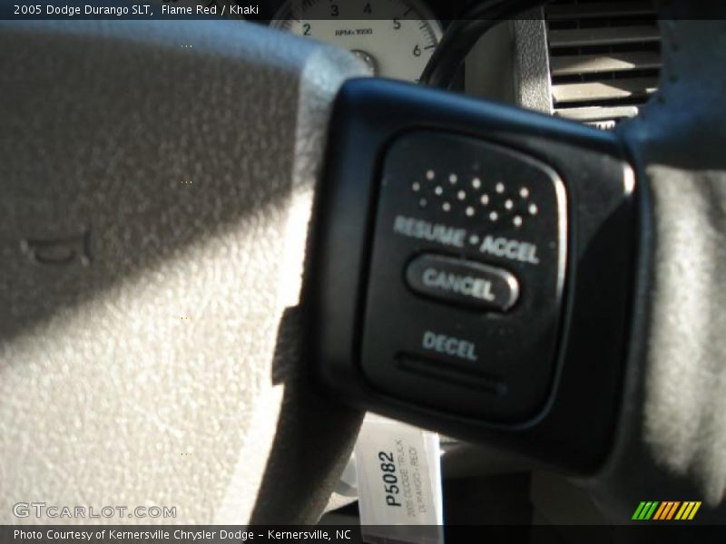 Flame Red / Khaki 2005 Dodge Durango SLT