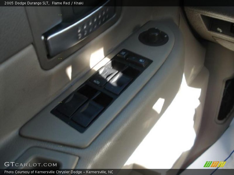 Flame Red / Khaki 2005 Dodge Durango SLT