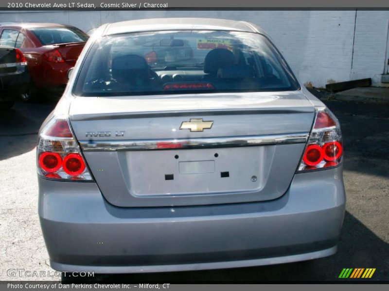 Cosmic Silver / Charcoal 2010 Chevrolet Aveo LT Sedan