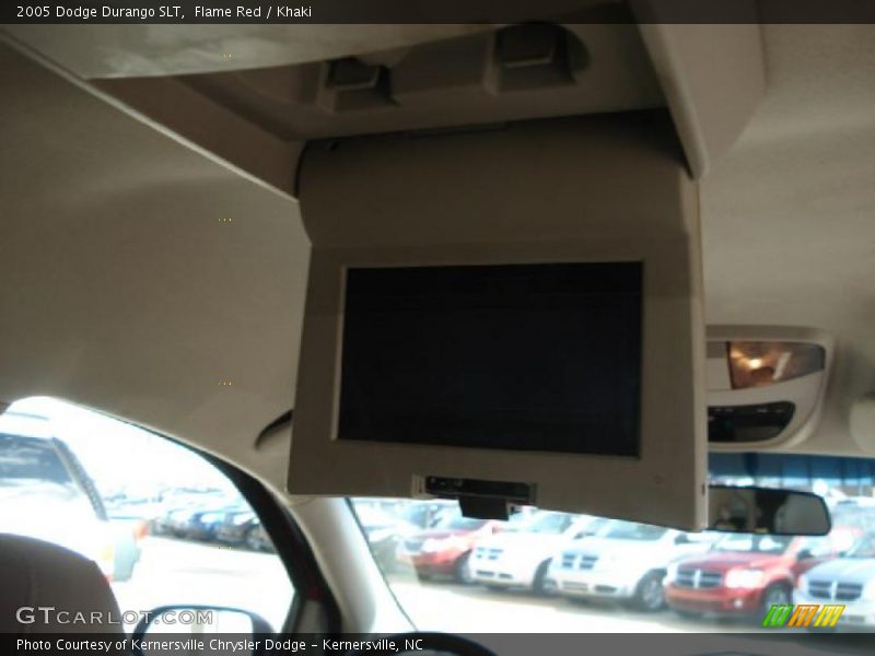 Flame Red / Khaki 2005 Dodge Durango SLT