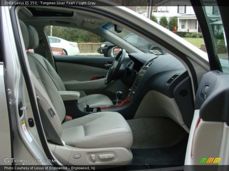 Tungsten Silver Pearl / Light Gray 2009 Lexus ES 350