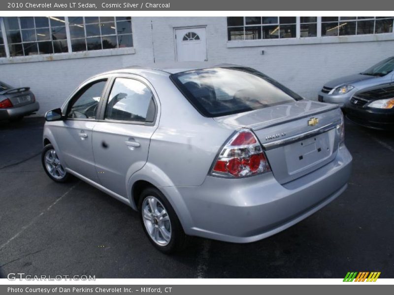 Cosmic Silver / Charcoal 2010 Chevrolet Aveo LT Sedan