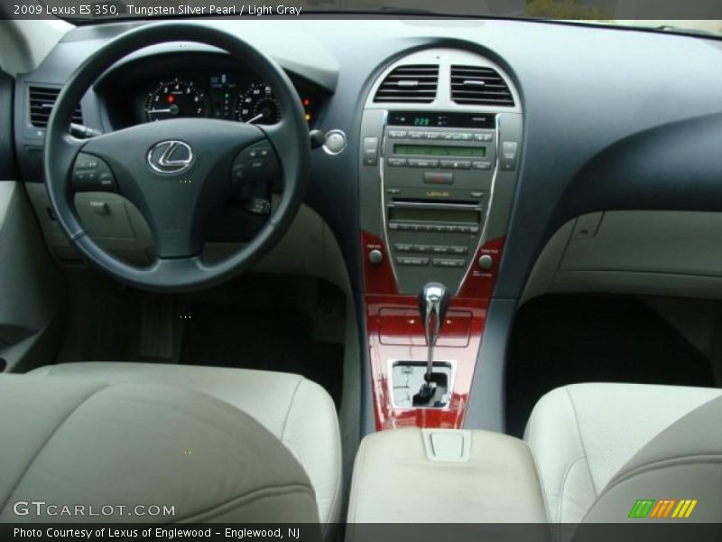 Tungsten Silver Pearl / Light Gray 2009 Lexus ES 350