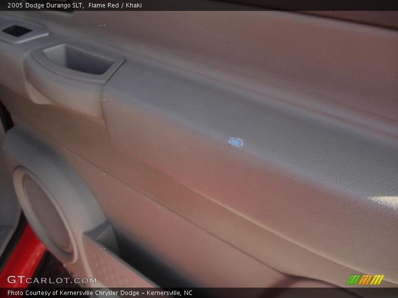 Flame Red / Khaki 2005 Dodge Durango SLT