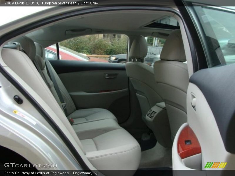 Tungsten Silver Pearl / Light Gray 2009 Lexus ES 350