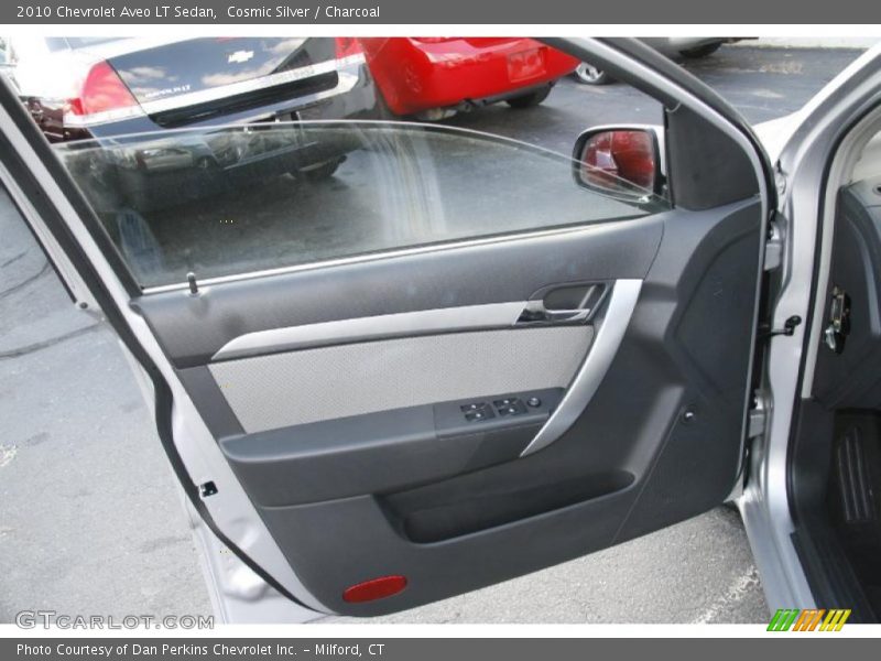 Cosmic Silver / Charcoal 2010 Chevrolet Aveo LT Sedan