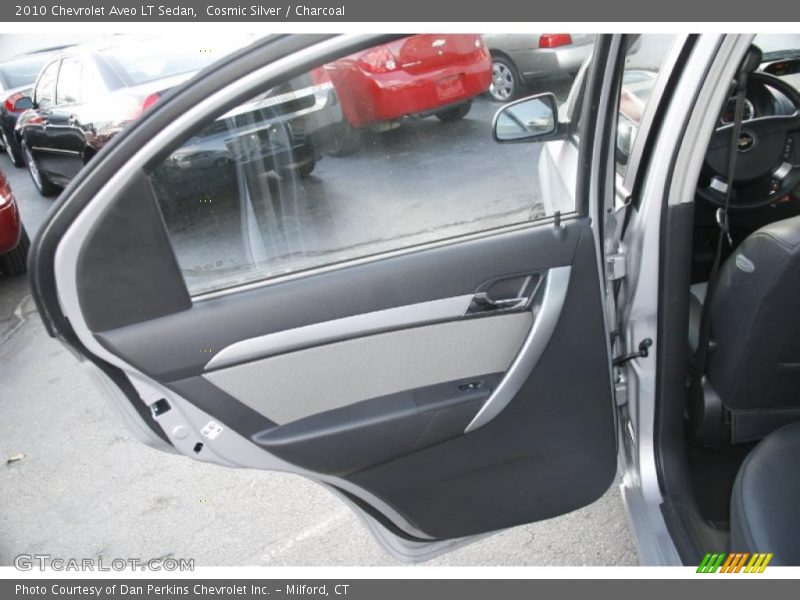 Cosmic Silver / Charcoal 2010 Chevrolet Aveo LT Sedan