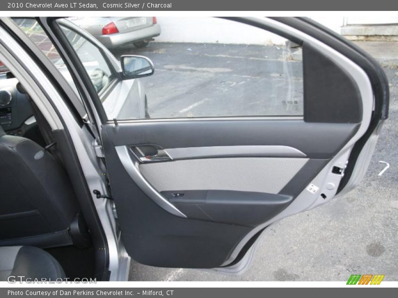 Cosmic Silver / Charcoal 2010 Chevrolet Aveo LT Sedan