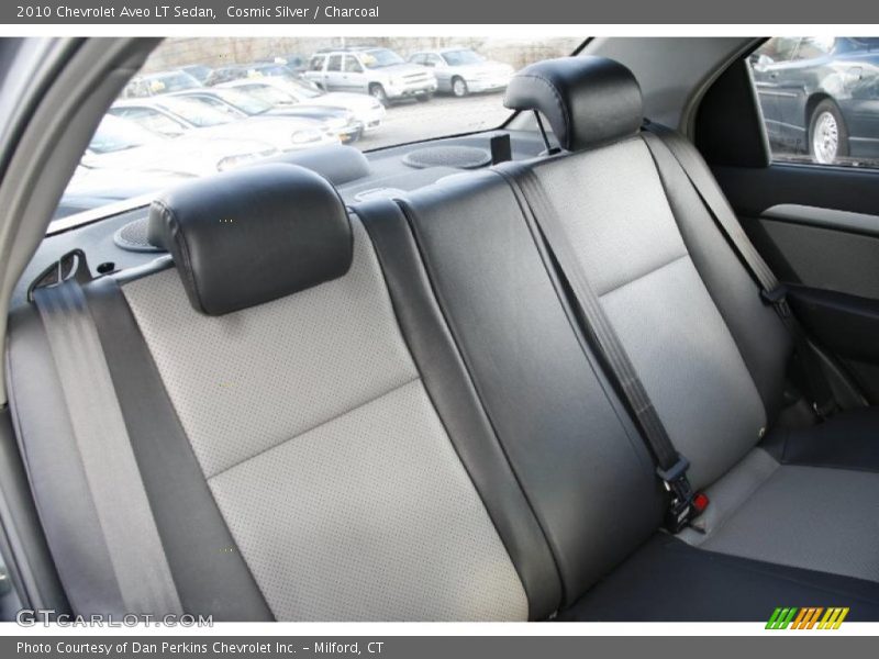 Cosmic Silver / Charcoal 2010 Chevrolet Aveo LT Sedan
