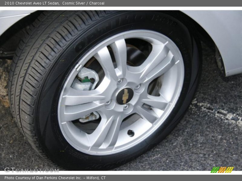 Cosmic Silver / Charcoal 2010 Chevrolet Aveo LT Sedan