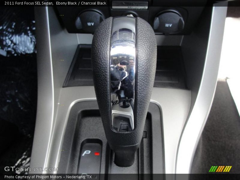 Ebony Black / Charcoal Black 2011 Ford Focus SEL Sedan