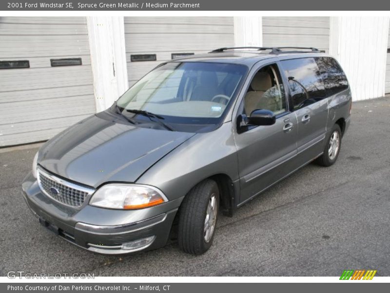 Spruce Green Metallic / Medium Parchment 2001 Ford Windstar SE