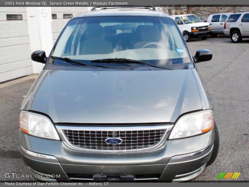 Spruce Green Metallic / Medium Parchment 2001 Ford Windstar SE