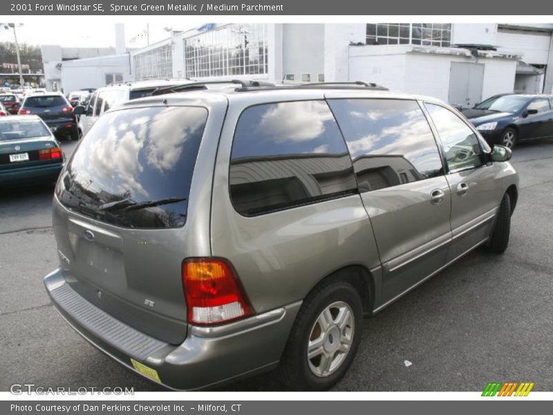Spruce Green Metallic / Medium Parchment 2001 Ford Windstar SE