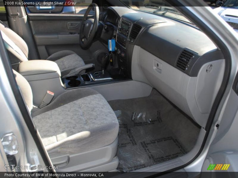 Bright Silver / Gray 2008 Kia Sorento LX
