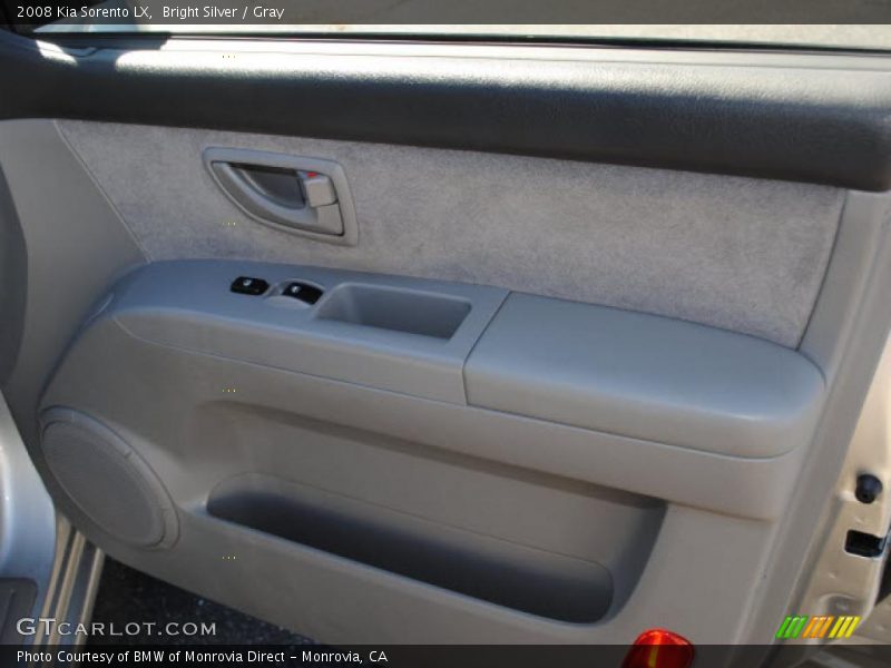 Bright Silver / Gray 2008 Kia Sorento LX