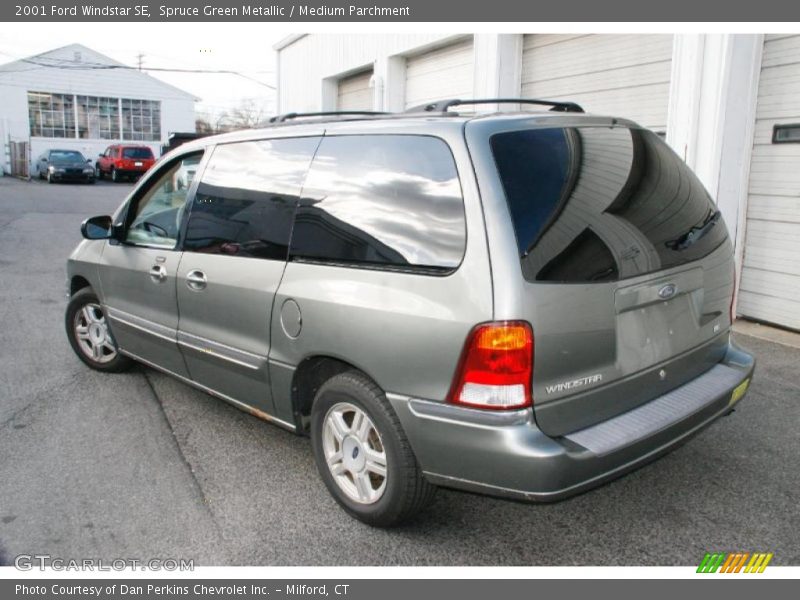Spruce Green Metallic / Medium Parchment 2001 Ford Windstar SE