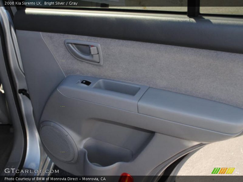Bright Silver / Gray 2008 Kia Sorento LX