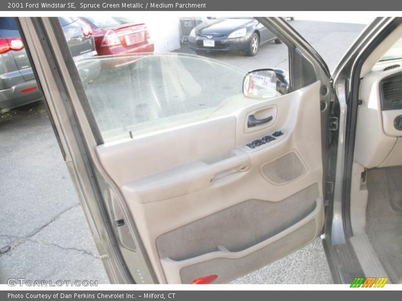 Spruce Green Metallic / Medium Parchment 2001 Ford Windstar SE