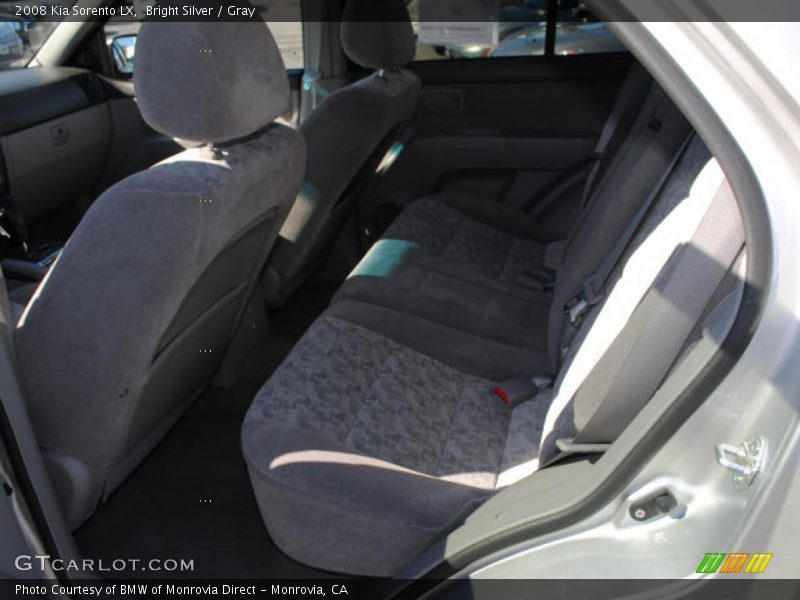 Bright Silver / Gray 2008 Kia Sorento LX