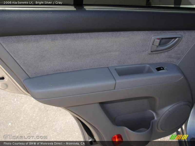 Bright Silver / Gray 2008 Kia Sorento LX
