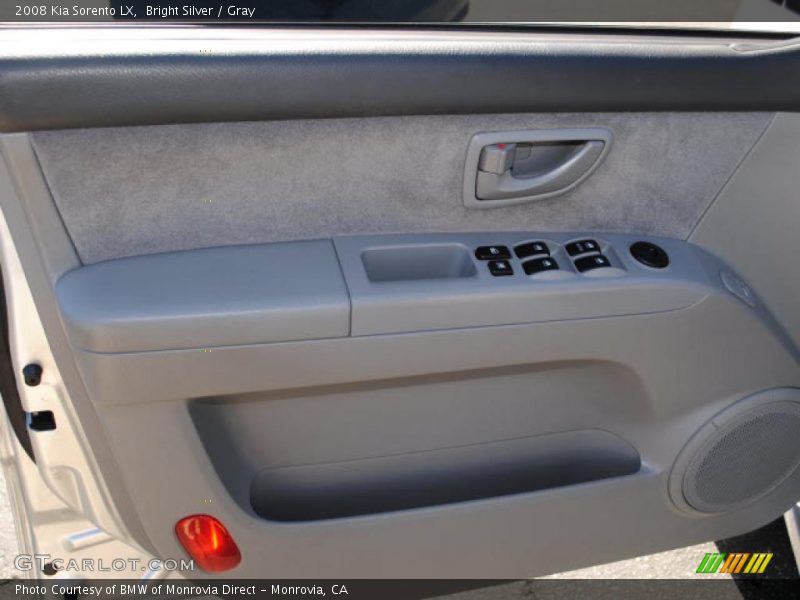 Bright Silver / Gray 2008 Kia Sorento LX